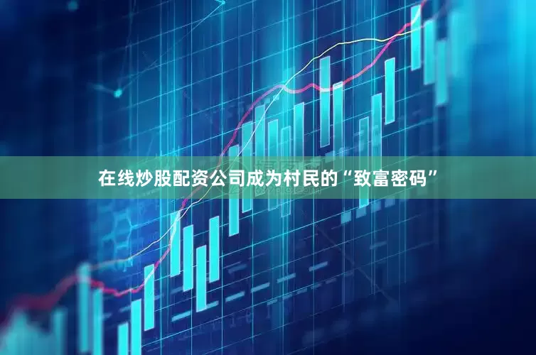 在线炒股配资公司成为村民的“致富密码”